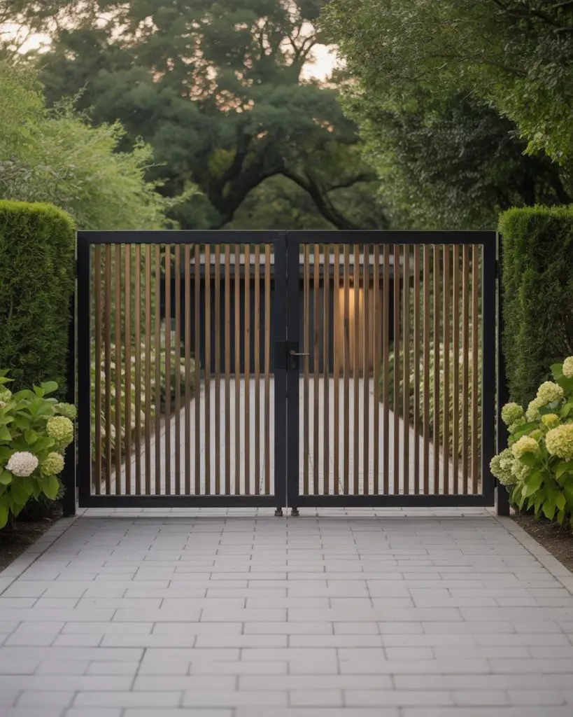 Modern Driveway 76 Ideas 2025: Design Concrete Pavers, Lighting, and ...