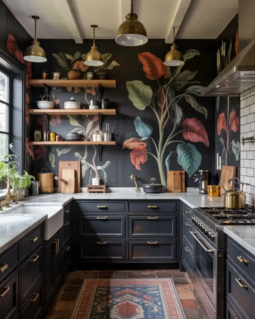 Dark Moody Kitchen 60 Ideas 2025: Best Design, Decor Accessories ...