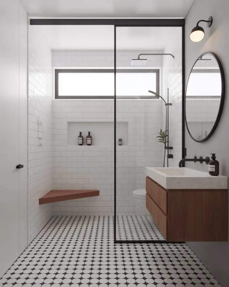 69 Walk In Shower Ideas 2025: Small Bathroom Layouts, Half Walls, No ...