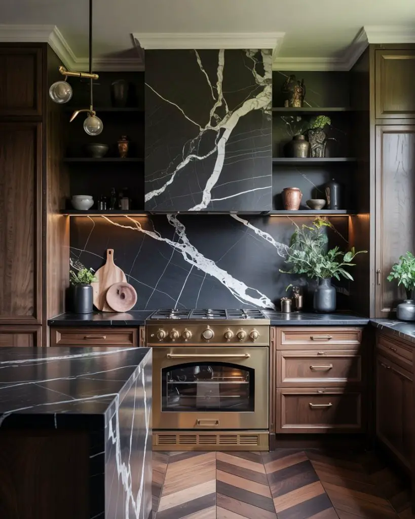 Dark Moody Kitchen 60 Ideas 2025: Best Design, Decor Accessories ...