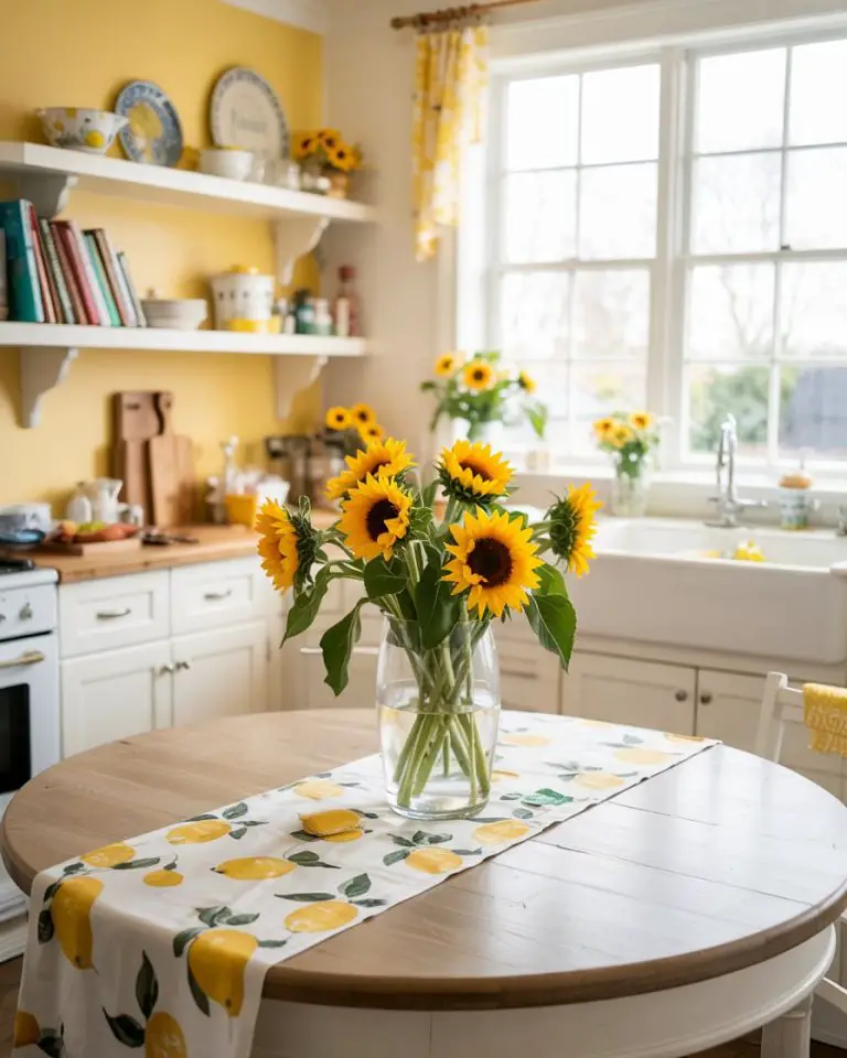 Lemon Kitchen Decor 73 Ideas: Modern, Farmhouse, Italian, and Vintage ...