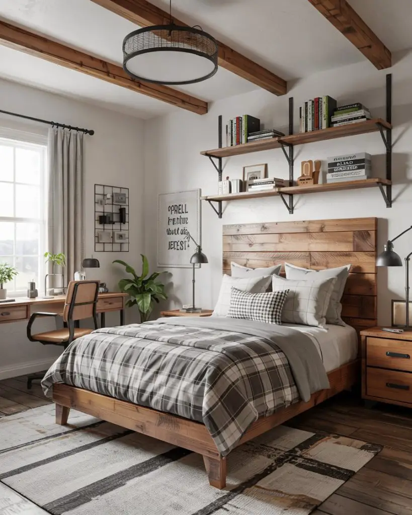 Unique 71 Country Bedroom Ideas 2025: Modern Farmhouse, Teen Rooms ...