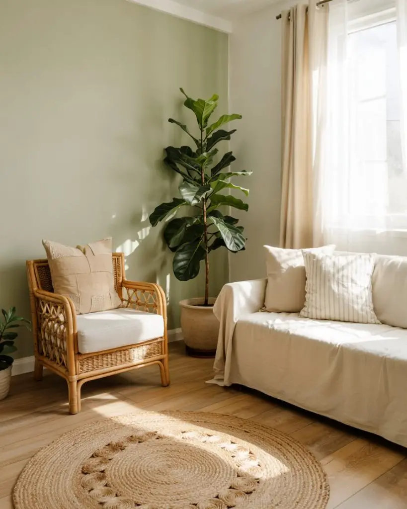 56 Living Room Accent Wall Ideas With Paint, Wallpaper, Color Designs
