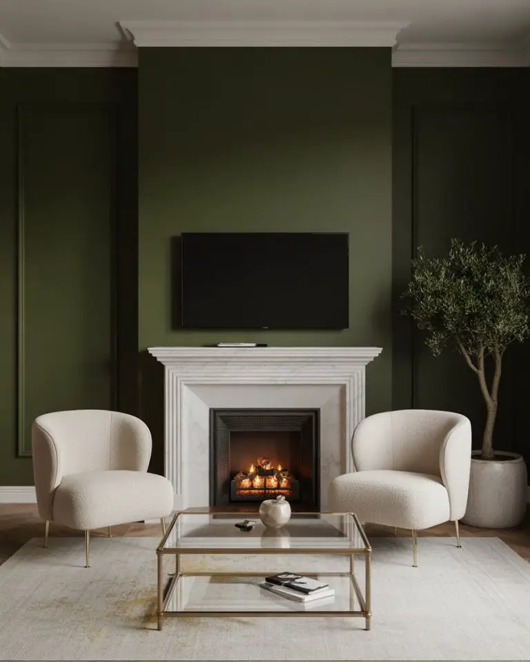 56 Living Room Accent Wall Ideas With Paint, Wallpaper, Color Designs