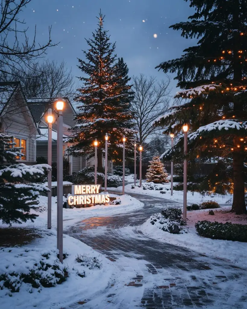 62 Outdoor Christmas Decor Ideas 2025 For Yard Porch Diy Lights