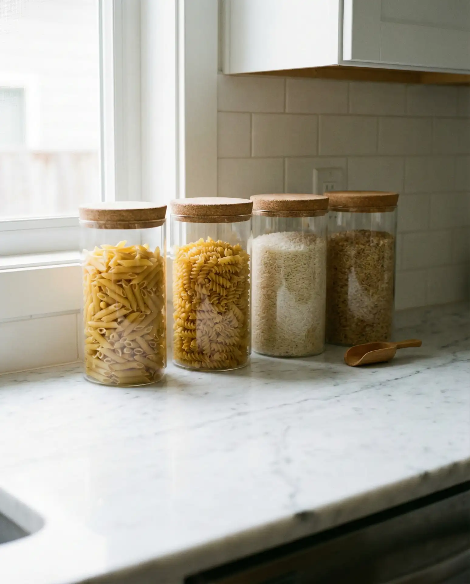 Aesthetic Glass Jar Refill Station 1