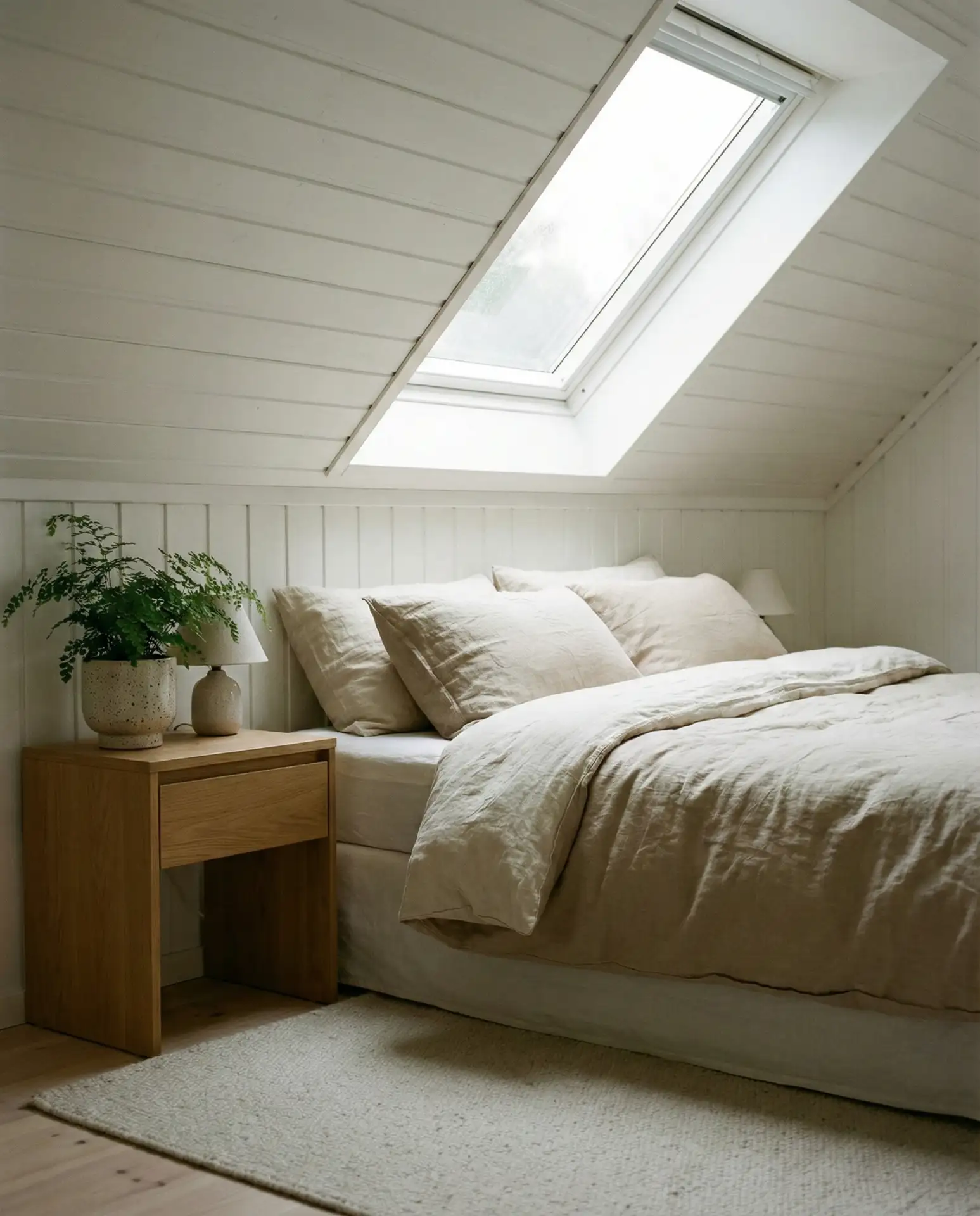 Angled Ceiling Scandinavian Simplicity 2
