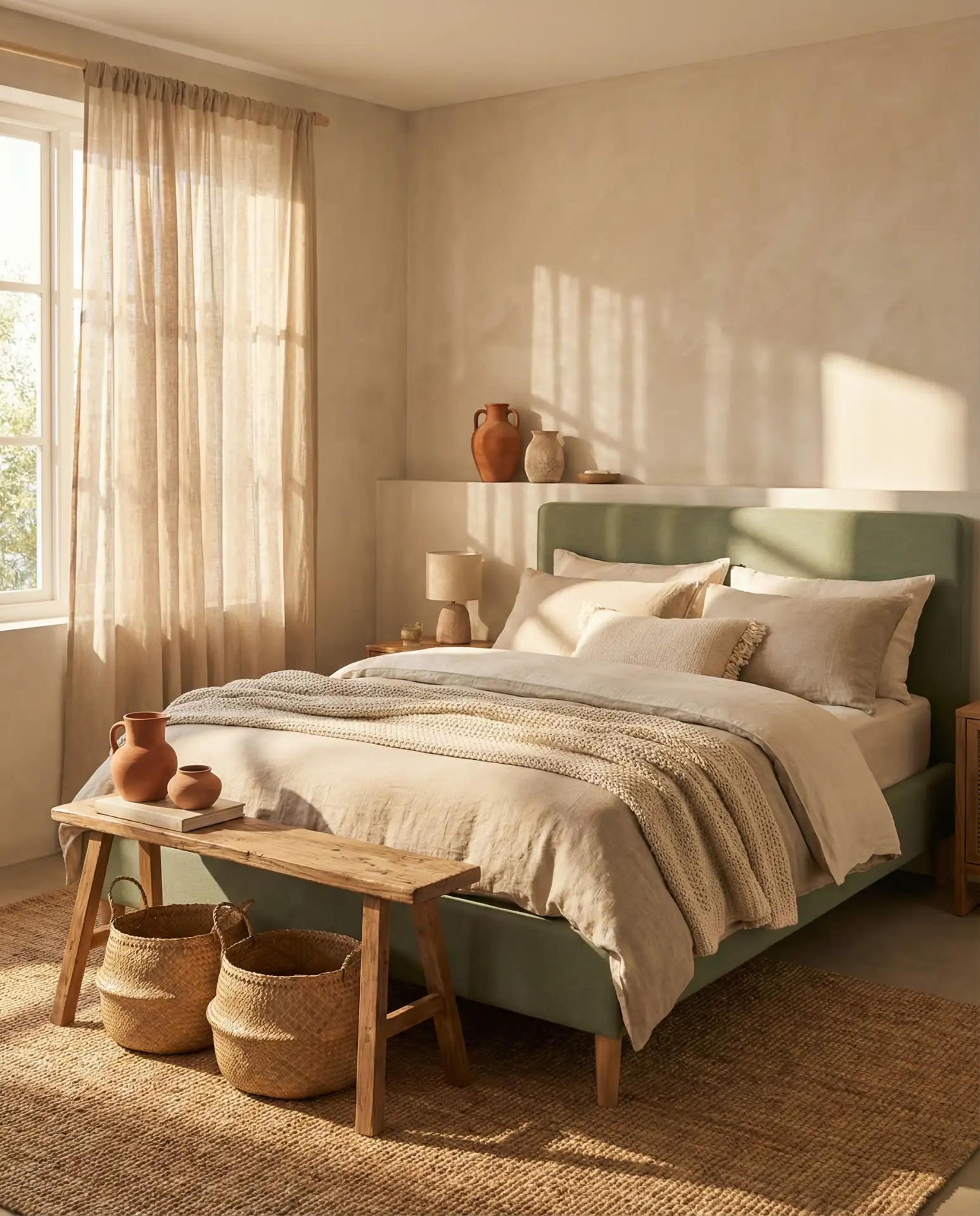 Beige and Sage Organic Layers 1