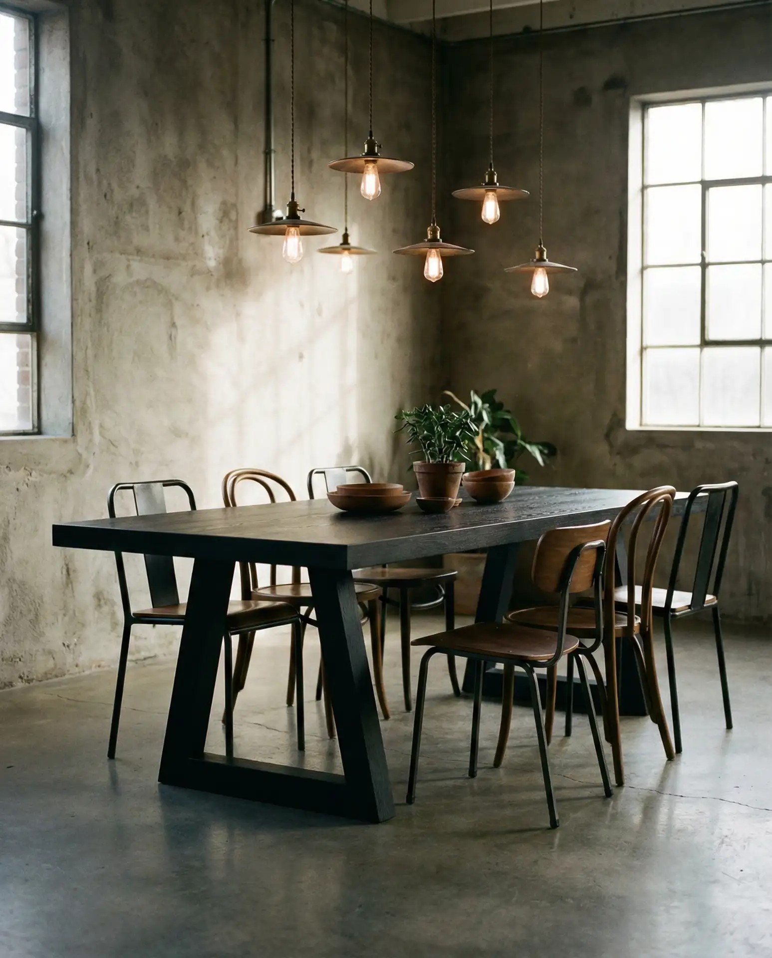 Black Statement Table for Modern Interiors 1