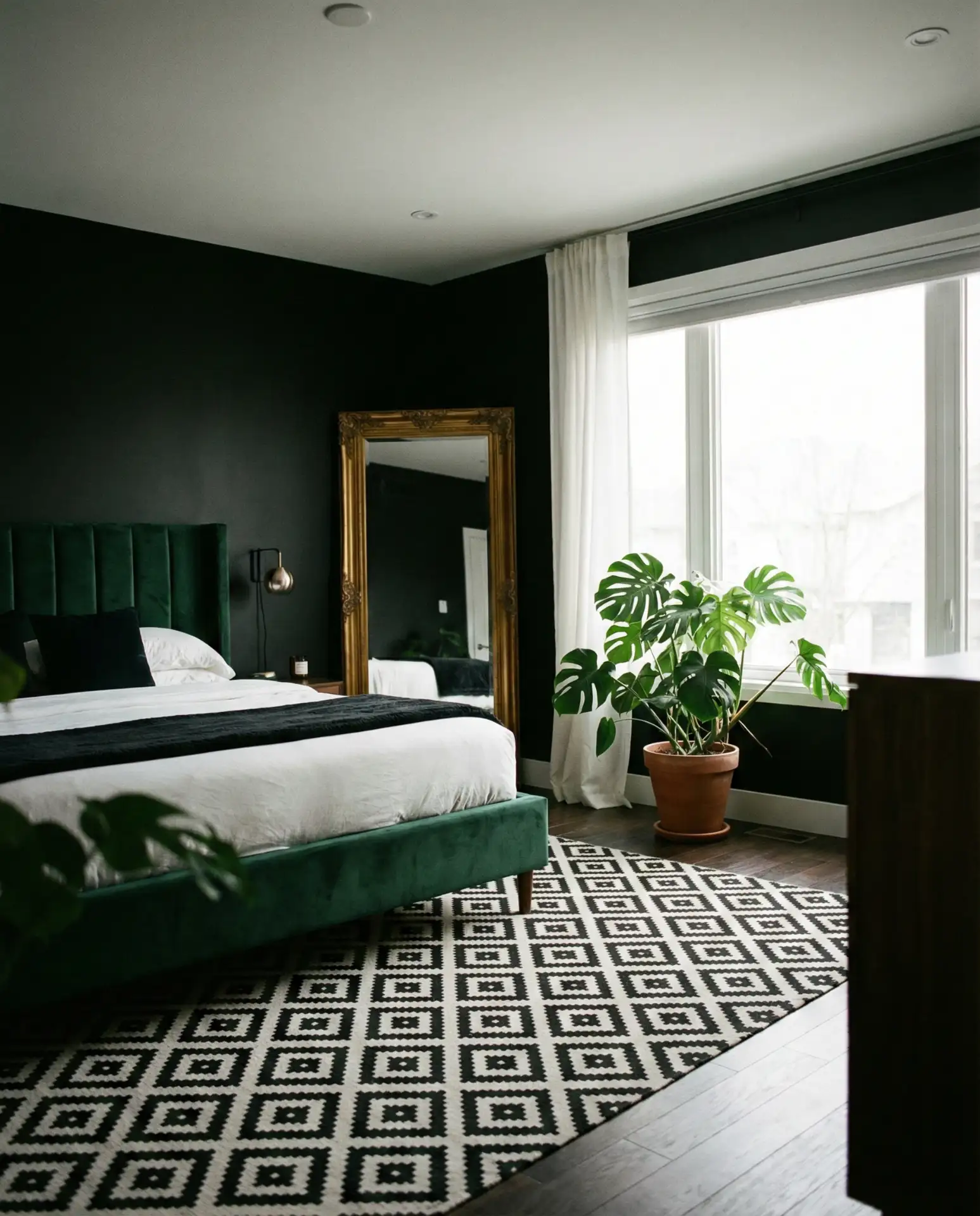 Black and Dark Green Moody Drama 1