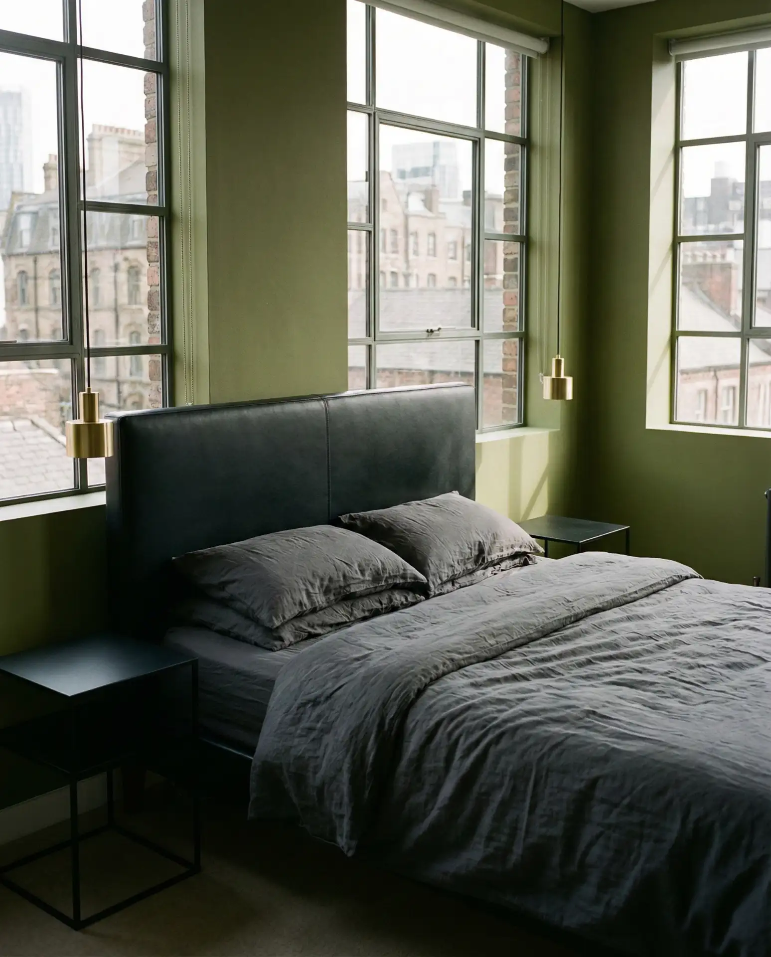 Black and Olive Green Urban Sophistication 1