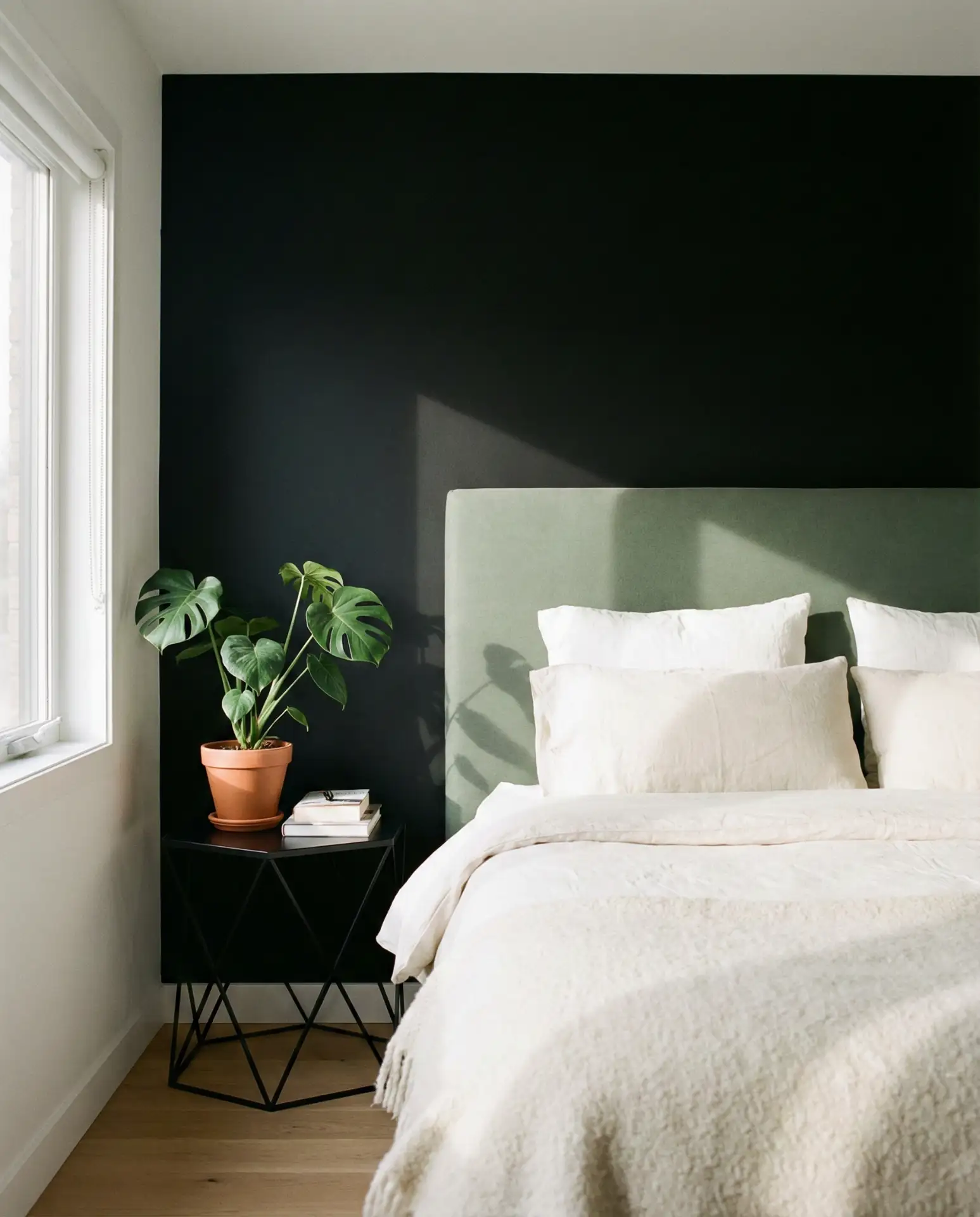 Black and Sage Contemporary Edge 1