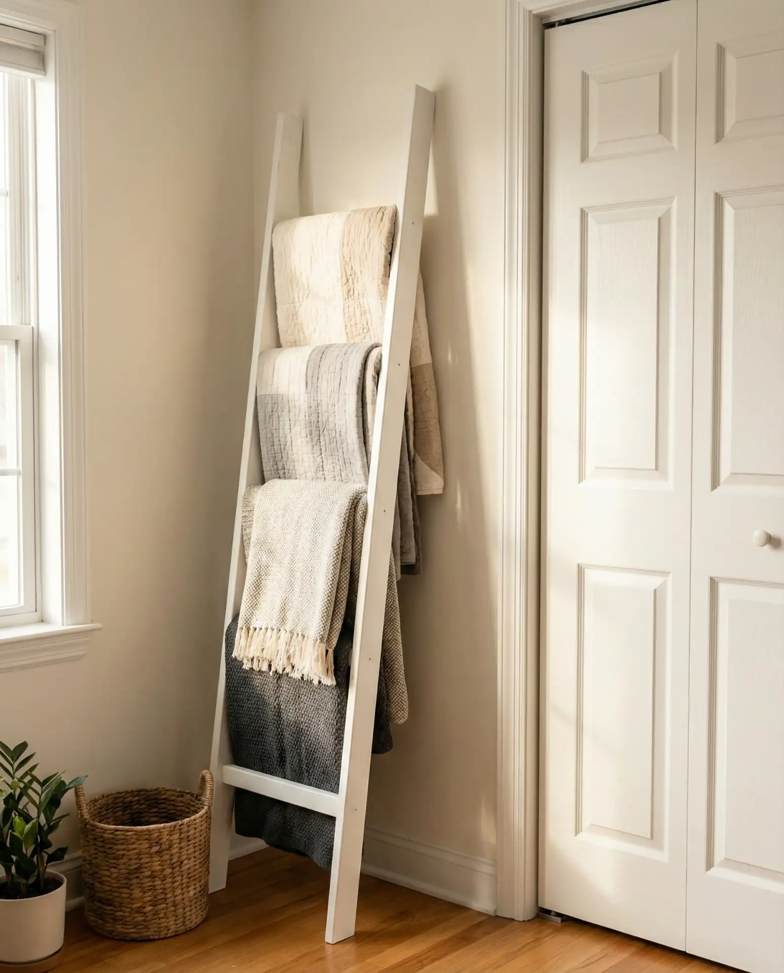 Blanket Ladder Display 1