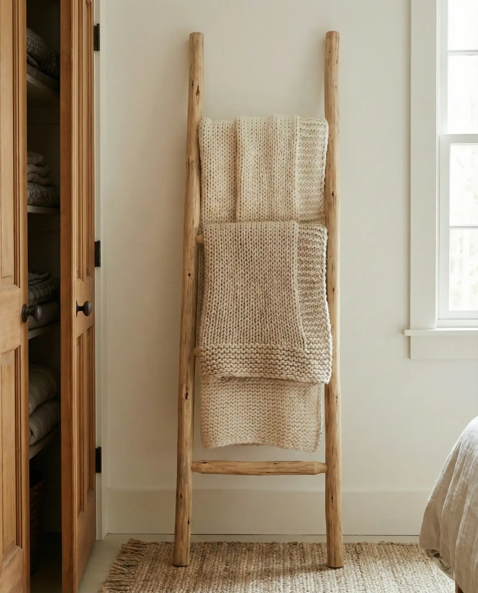 Blanket Ladder Display 2