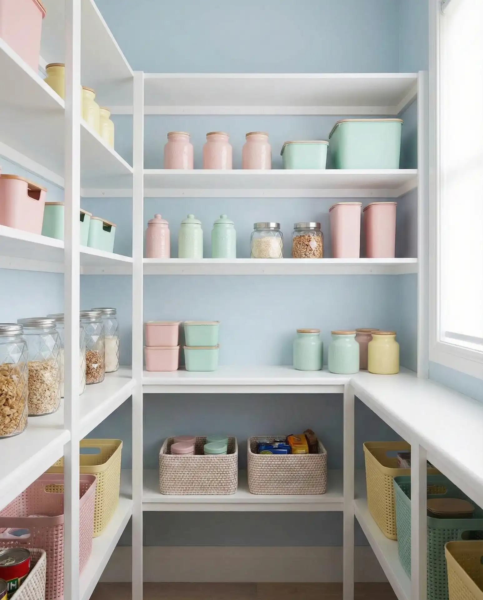 Bloxburg-Inspired Stylized Pantry for Gaming Enthusiasts 1