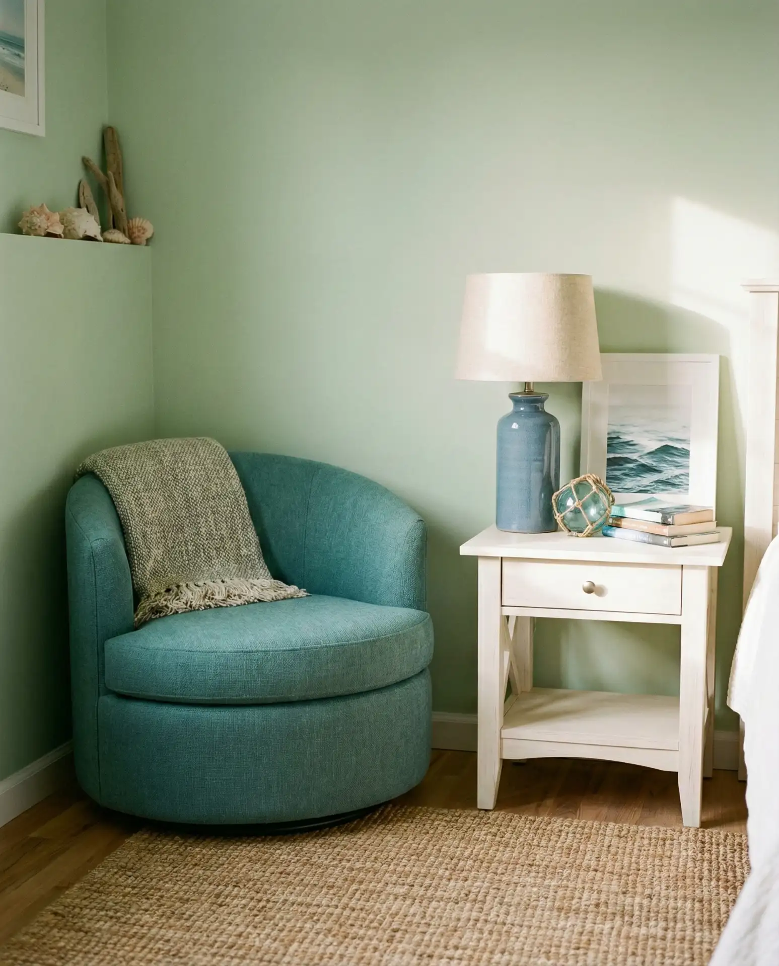 Blue and Green Coastal Retreat 1