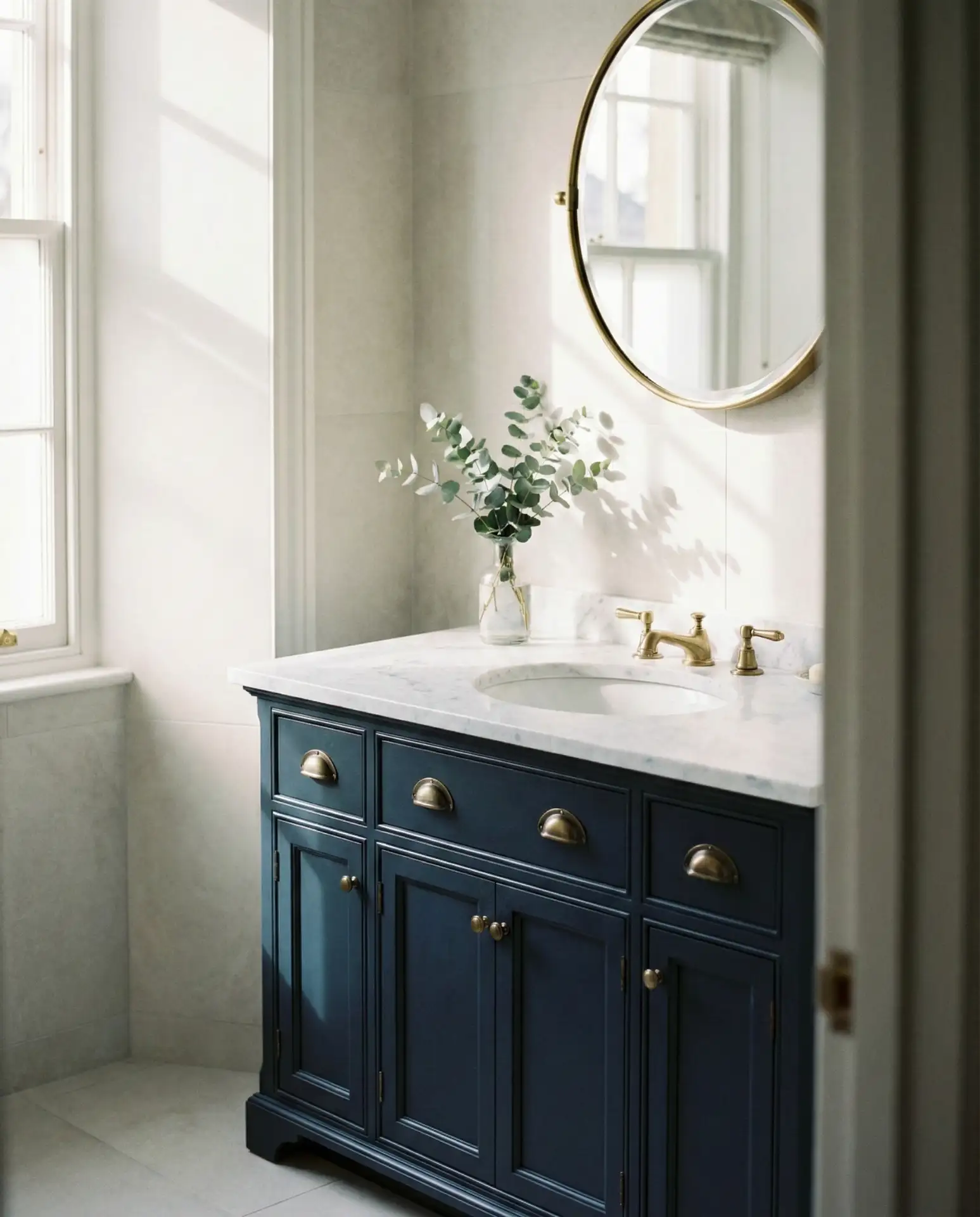 Bold Blue Cabinetry 1