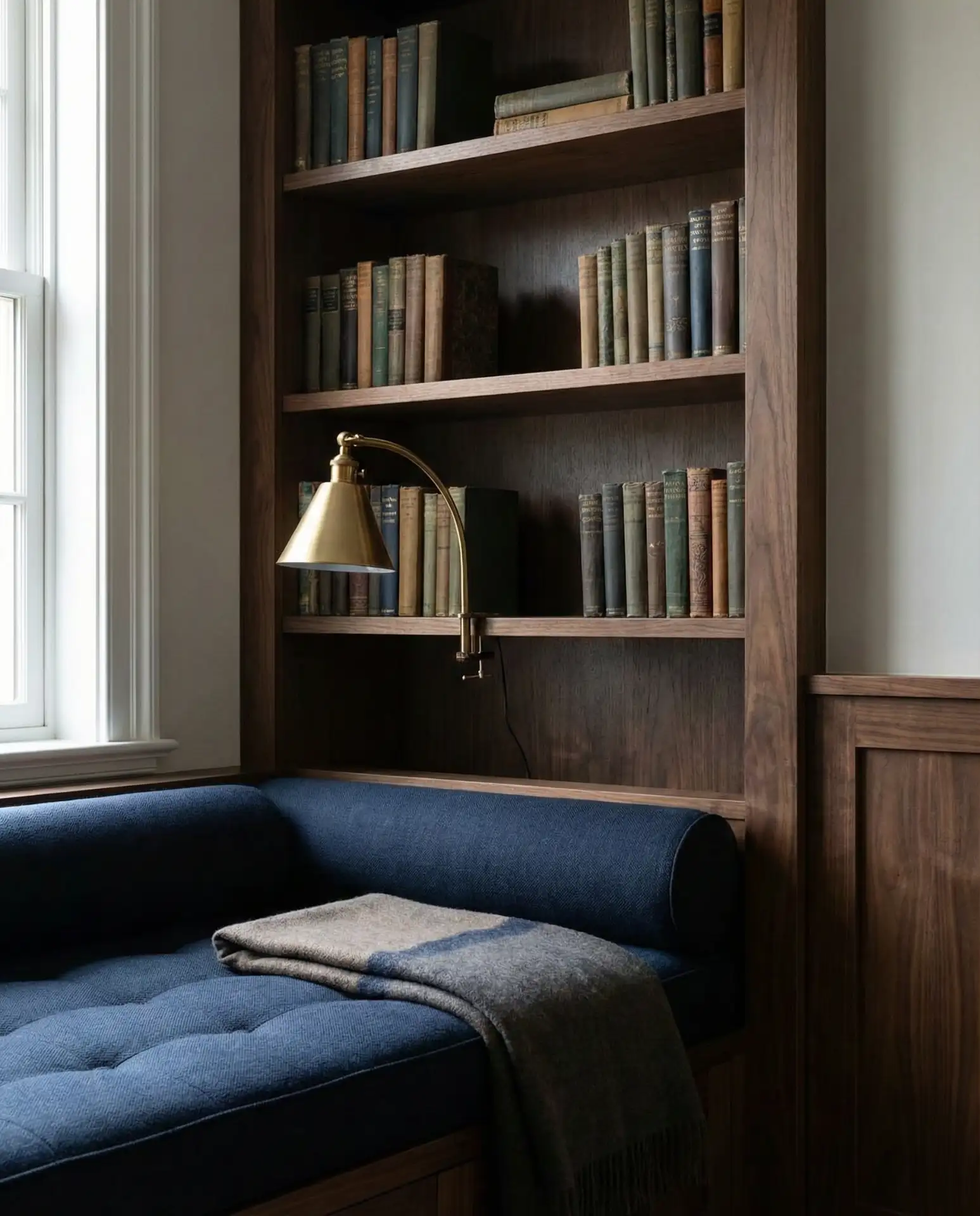 Built-In Bookshelf Alcove 2