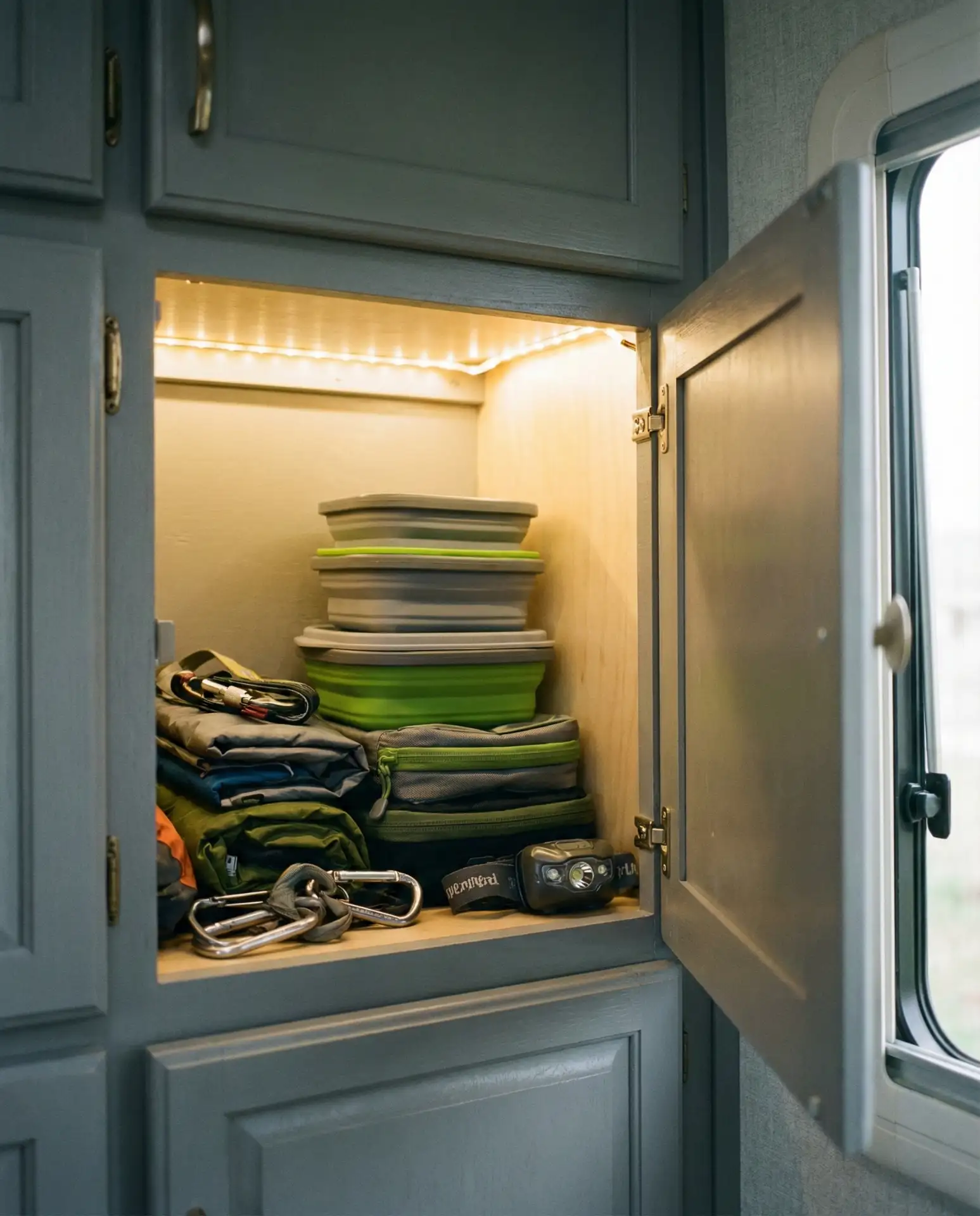 Camping Gear Organization Station 1