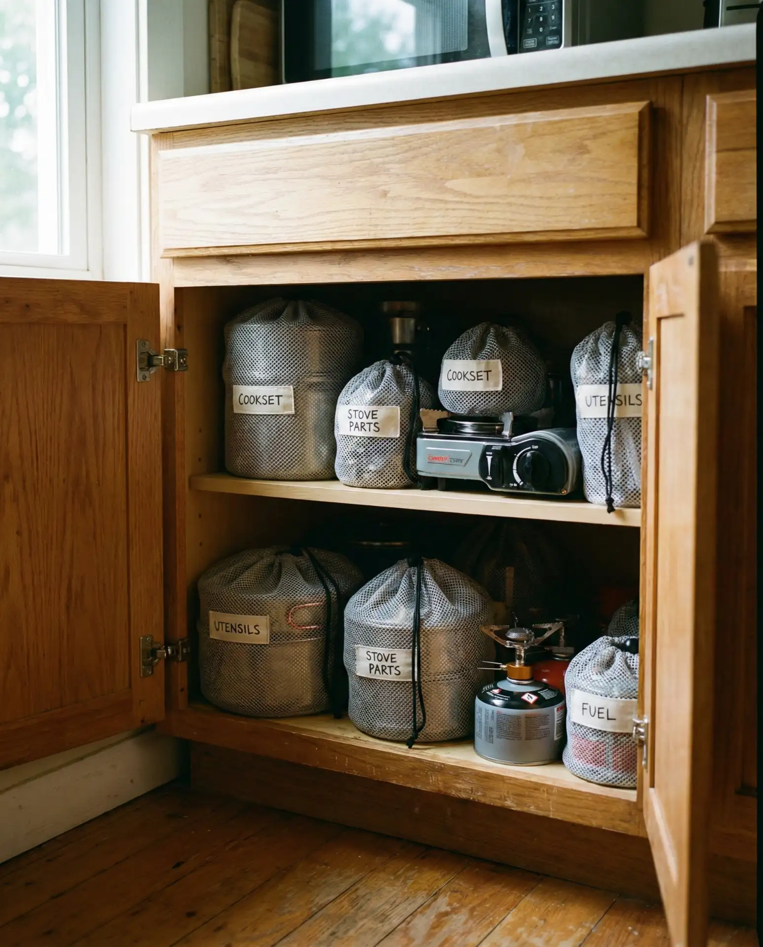 Camping Gear Organization Station 2
