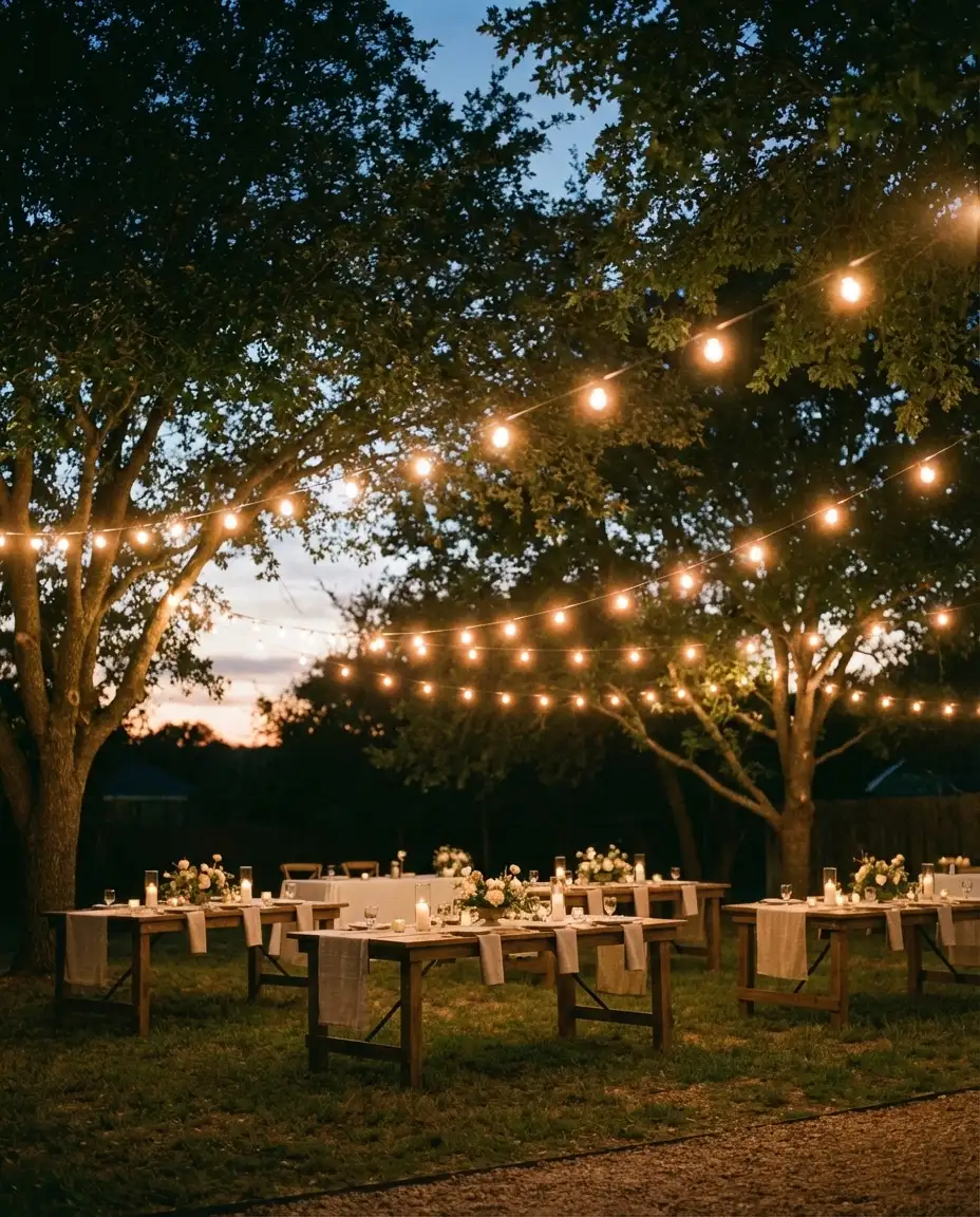 Cheap LED String Light Canopies 2