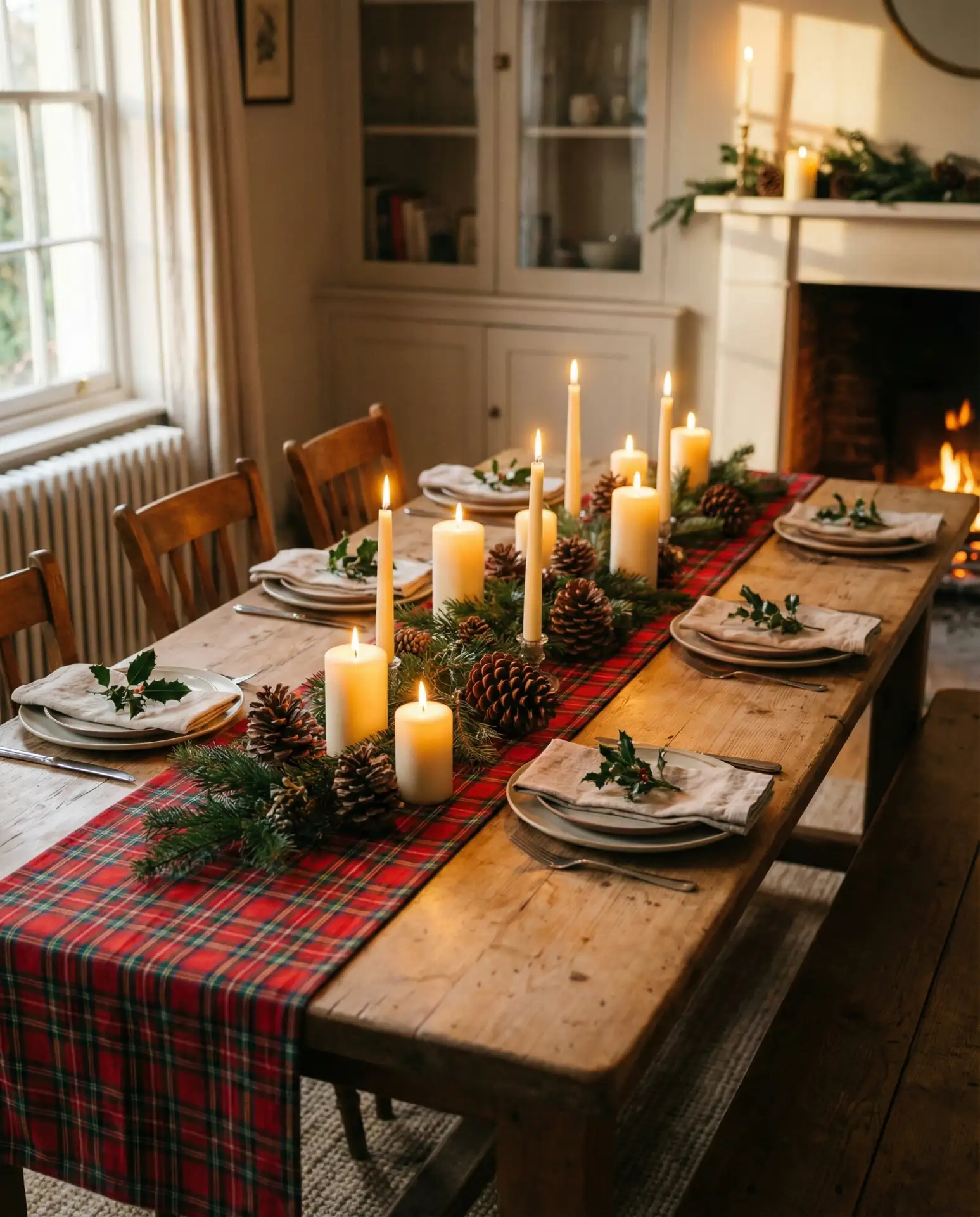 Christmas Ready Table with Festive Bones 2