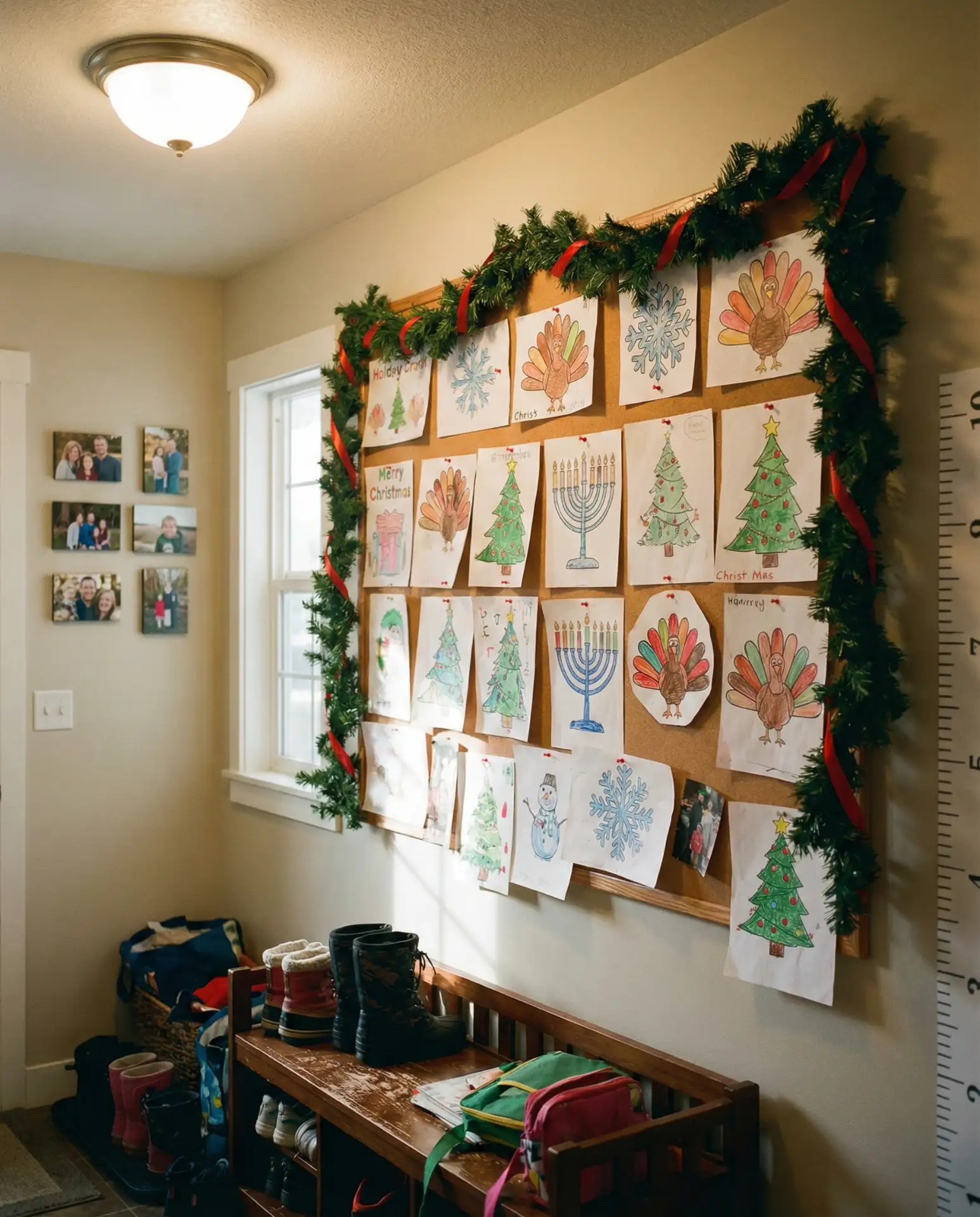 Christmas School Hallway Bulletin Board 1