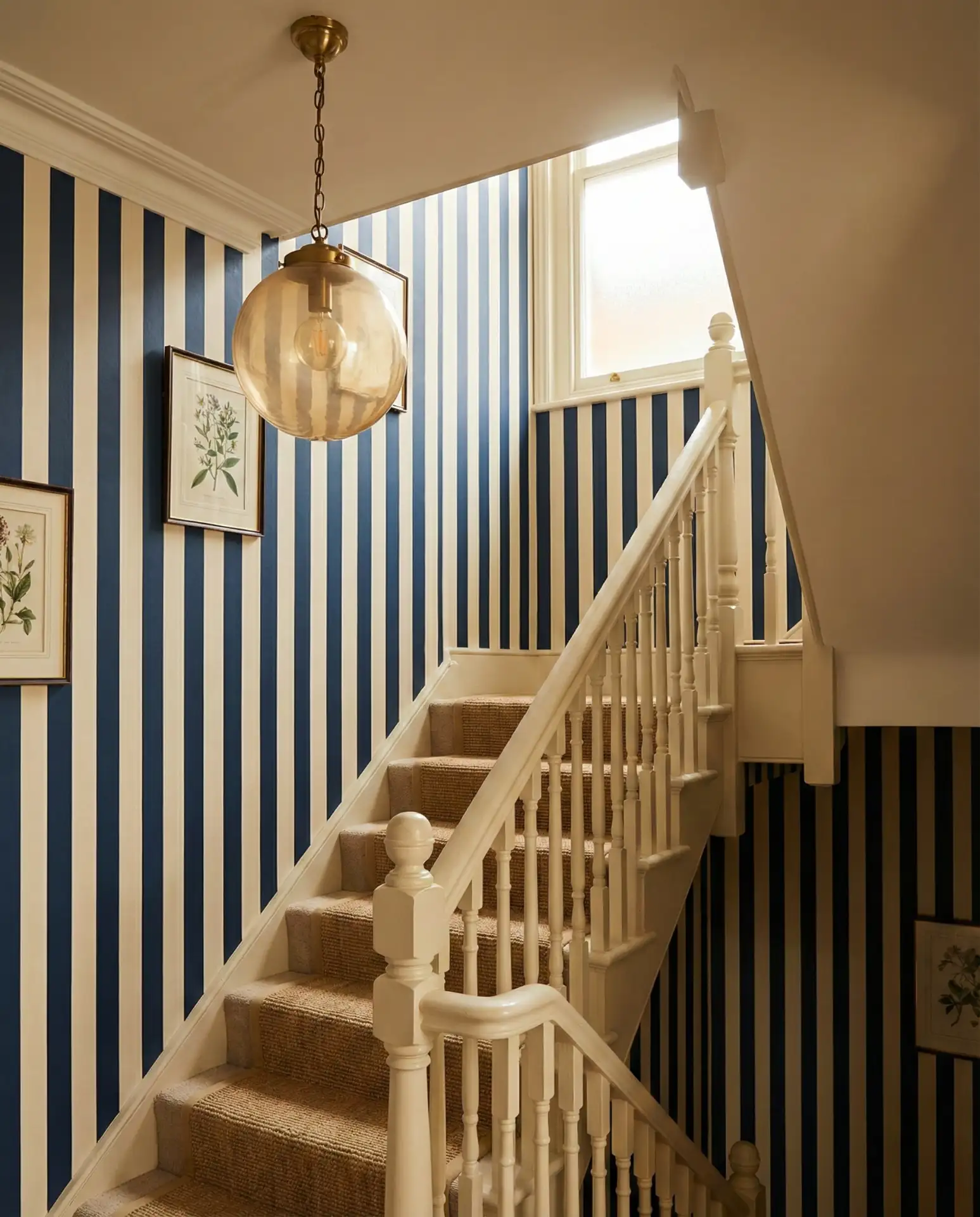 Closed Staircase with Statement Wallpaper 2