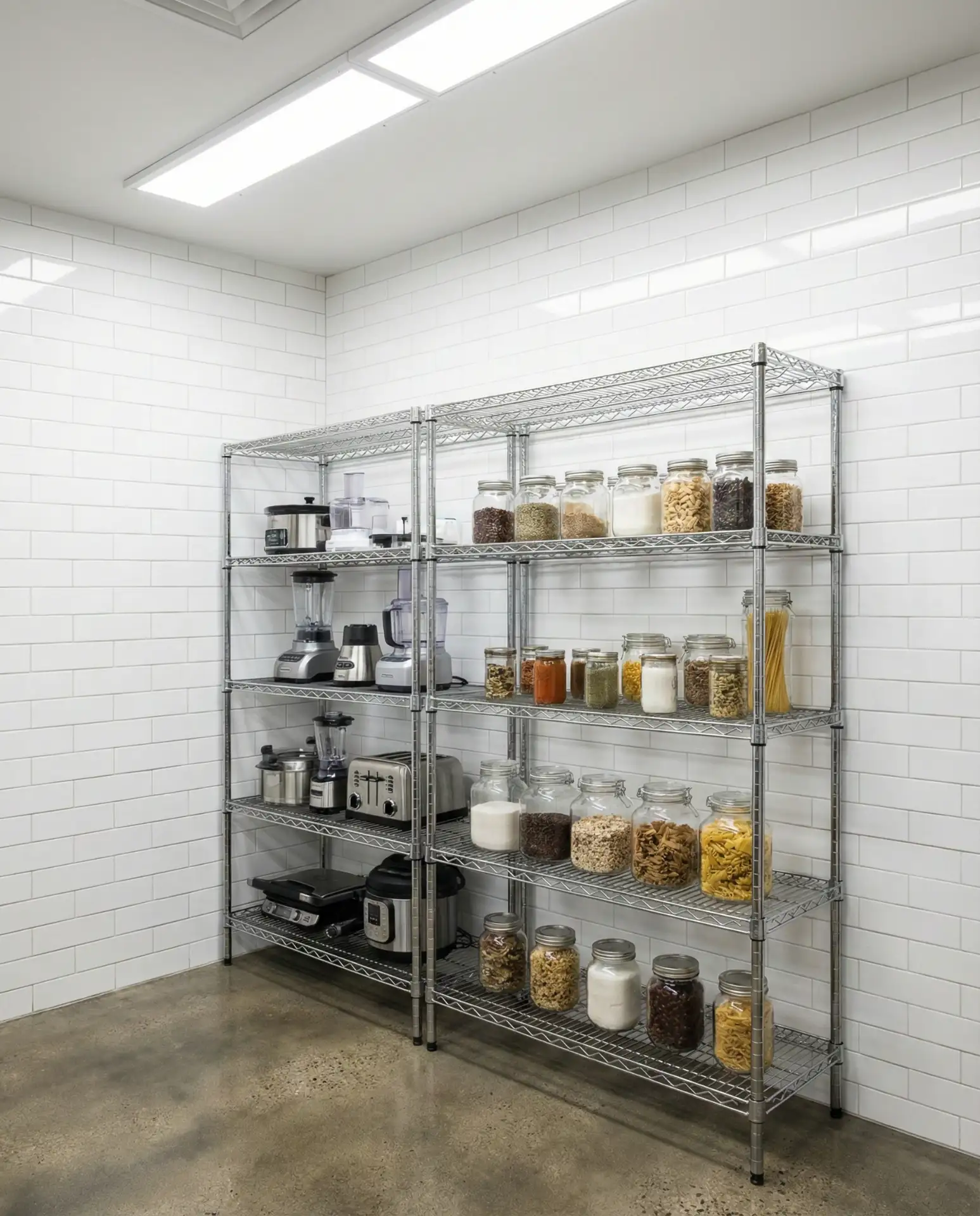 Commercial Stainless Steel Shelving 2