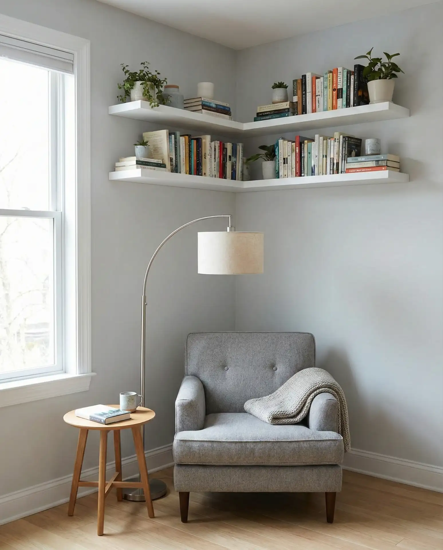Corner Library Nook 1