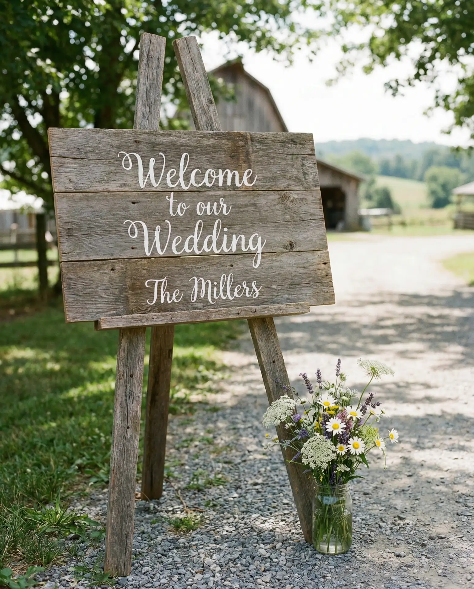 Country Barnwood Signage Collection 1