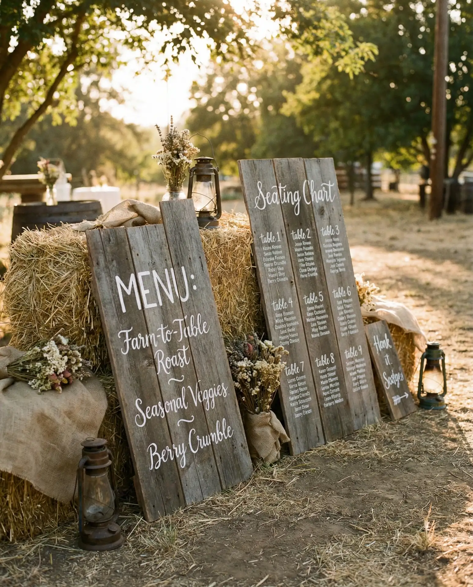 Country Barnwood Signage Collection 2