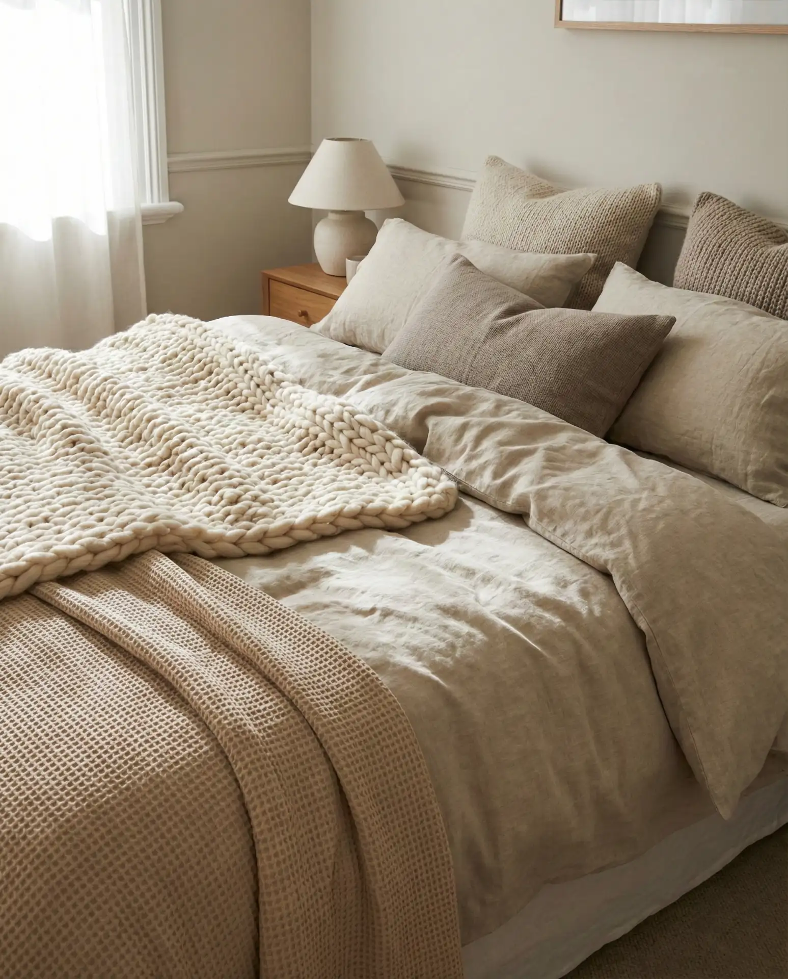 Cozy Layered Textiles and Throws 2