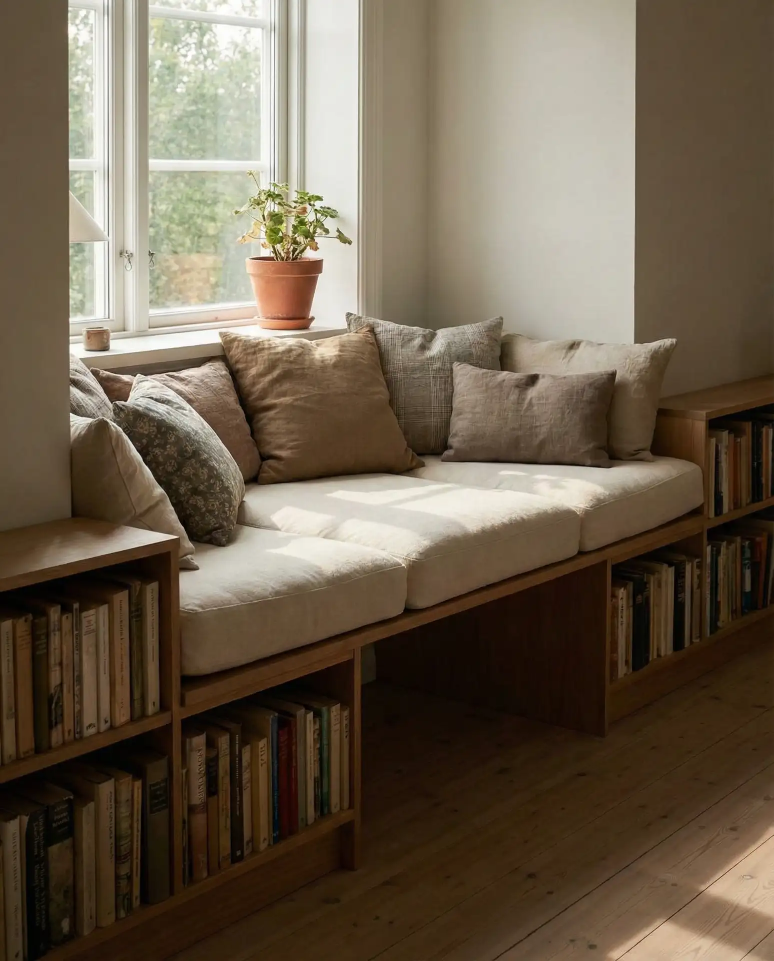 Cozy Window Seat Book Nook 1