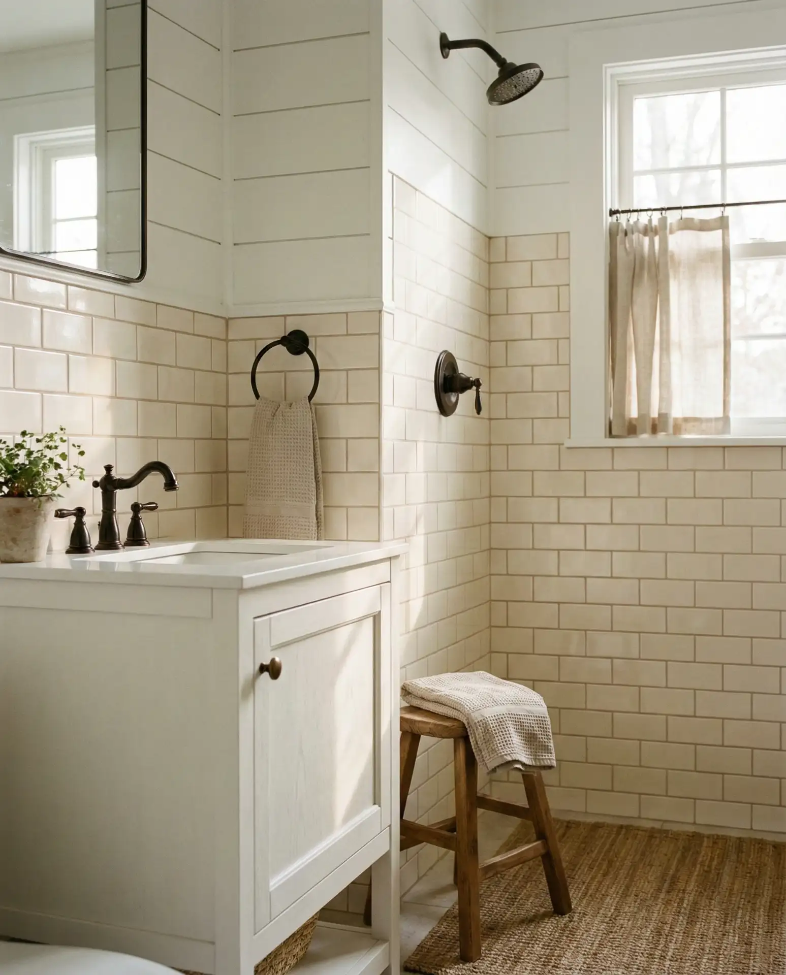Creamy Off-White Tiles for Soft, Timeless Appeal 1