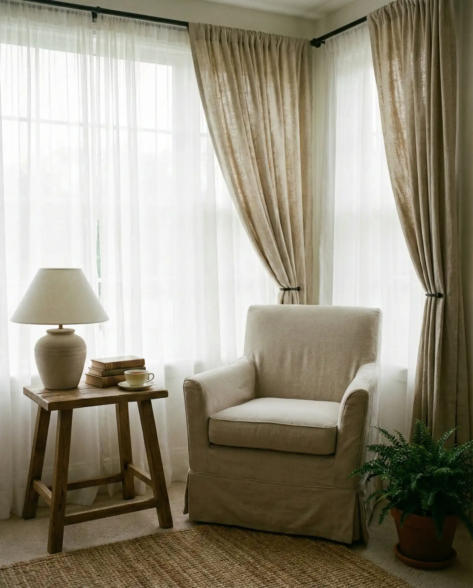 Curtains That Frame the View 1