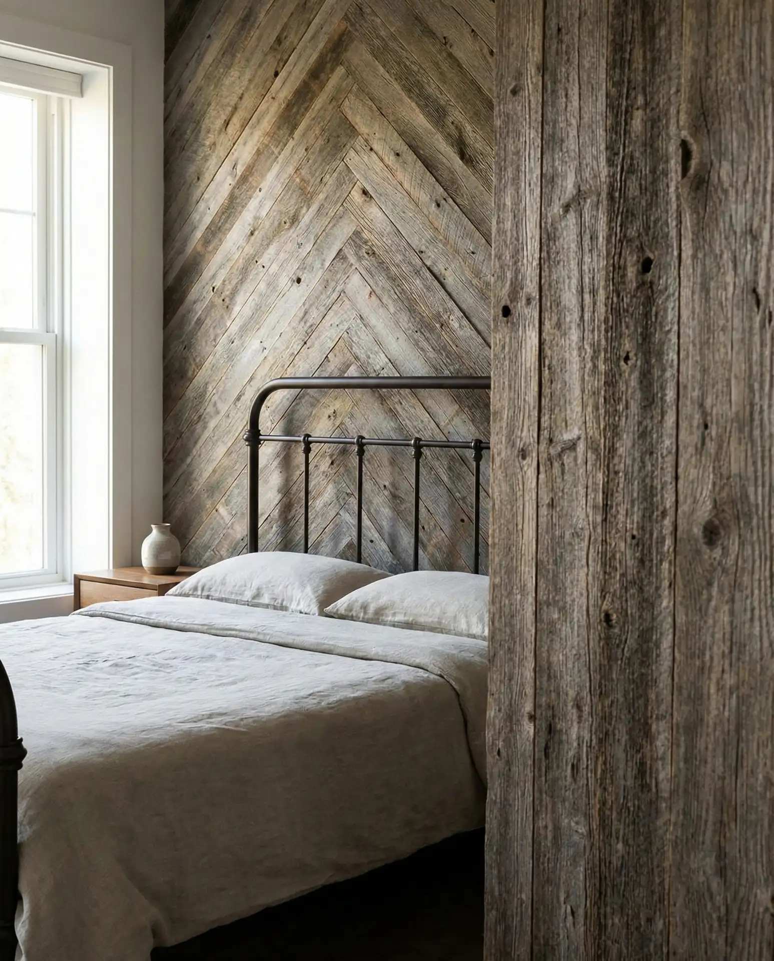 DIY Barnwood Accent Wall 1