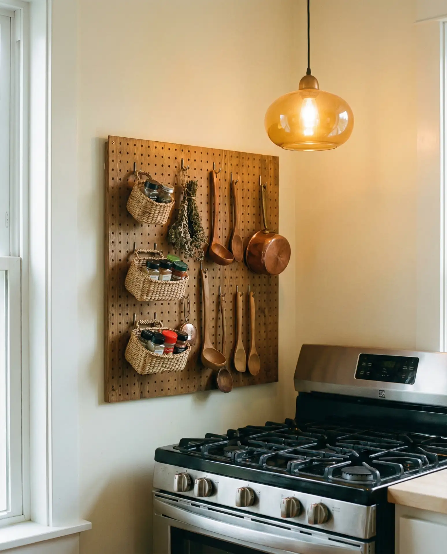 DIY Pegboard Tool Wall 2
