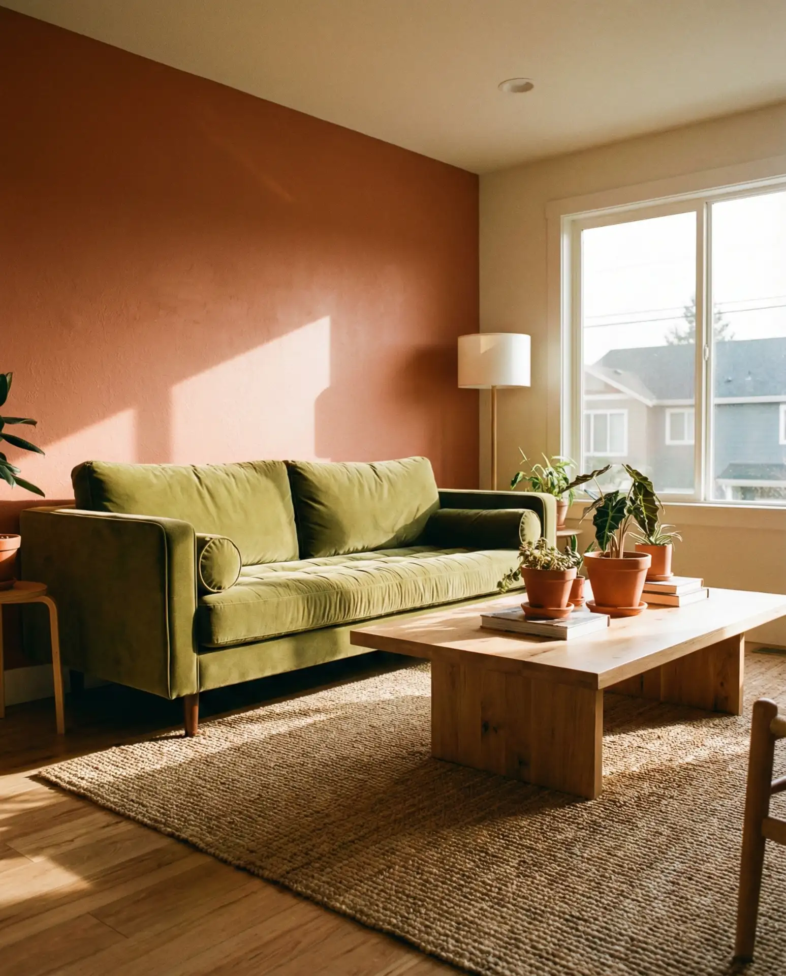 Earthy Terracotta and Olive Green Palette 1