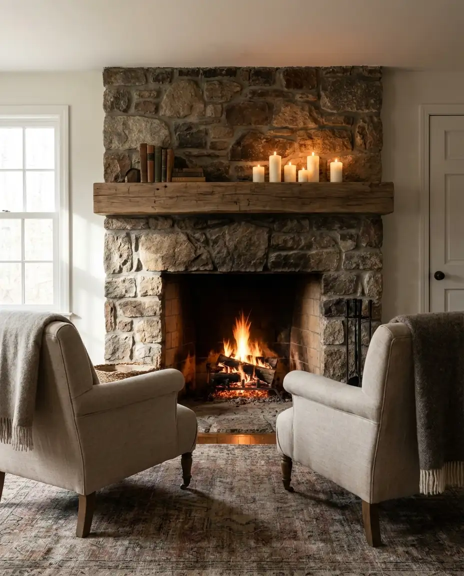 Fireplace as the Heart of the Room 1
