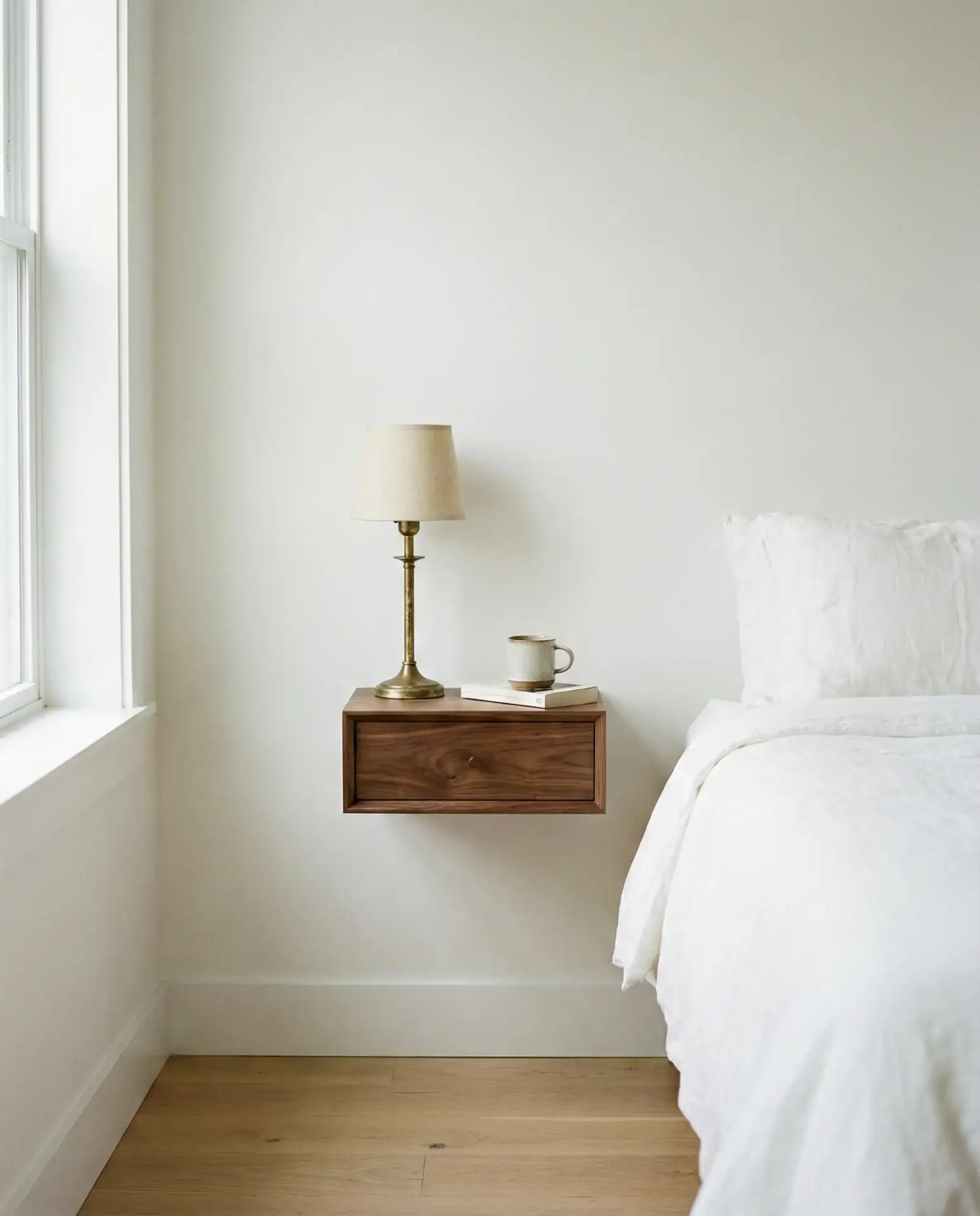 Floating Nightstands for Clean Lines 2