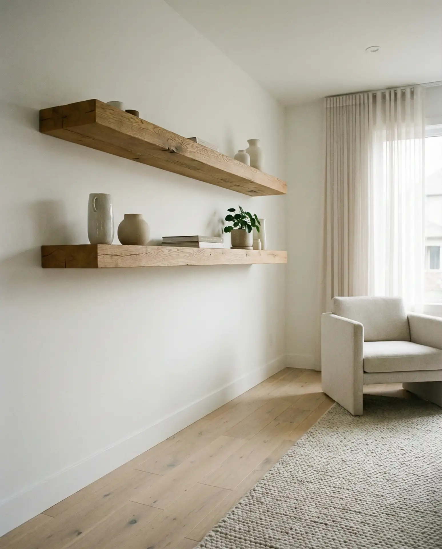 Floating Shelves for Airiness 2