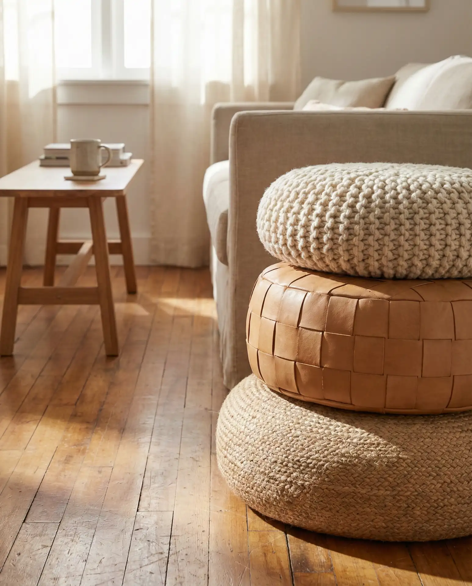 Floor Cushions and Poufs for Flexible Seating 2