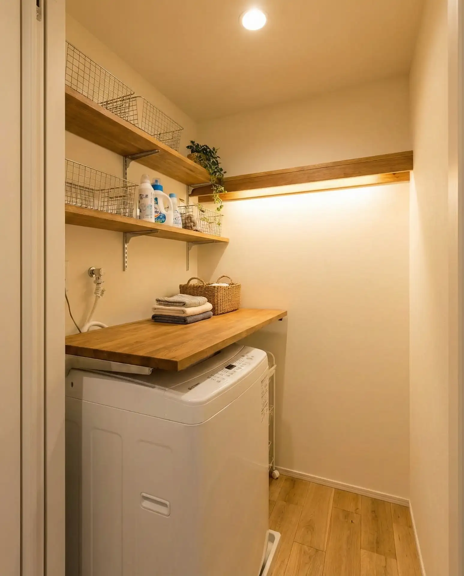 Folding Table Over Top-Loading Washer 2