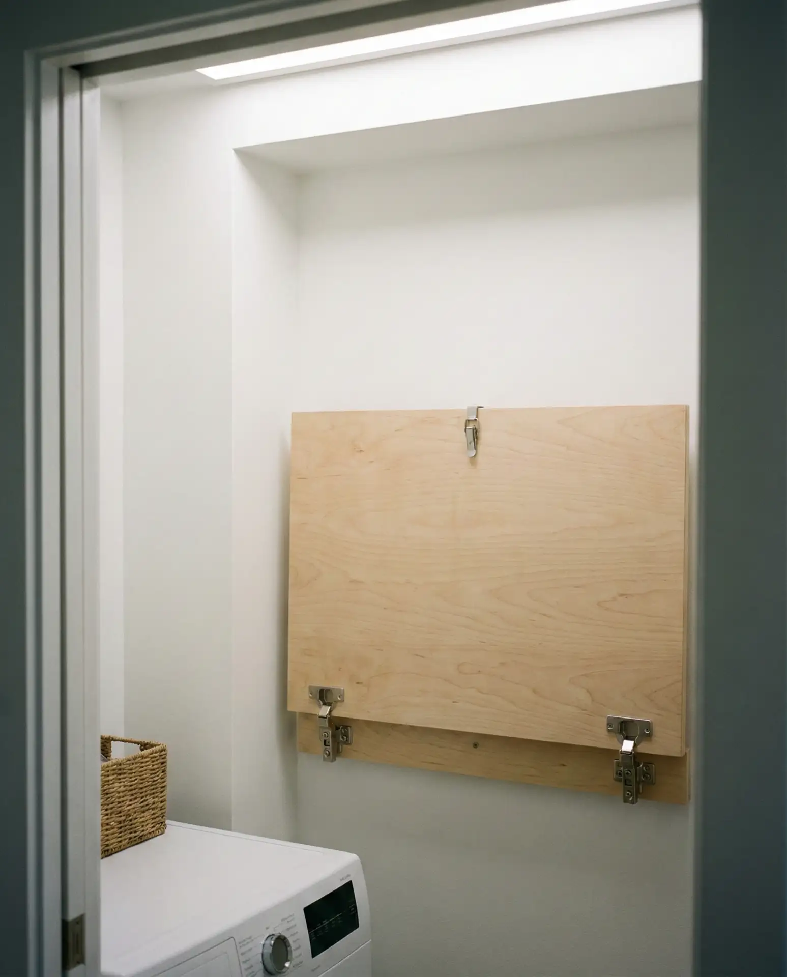 Folding Table That Flips Against the Wall 2