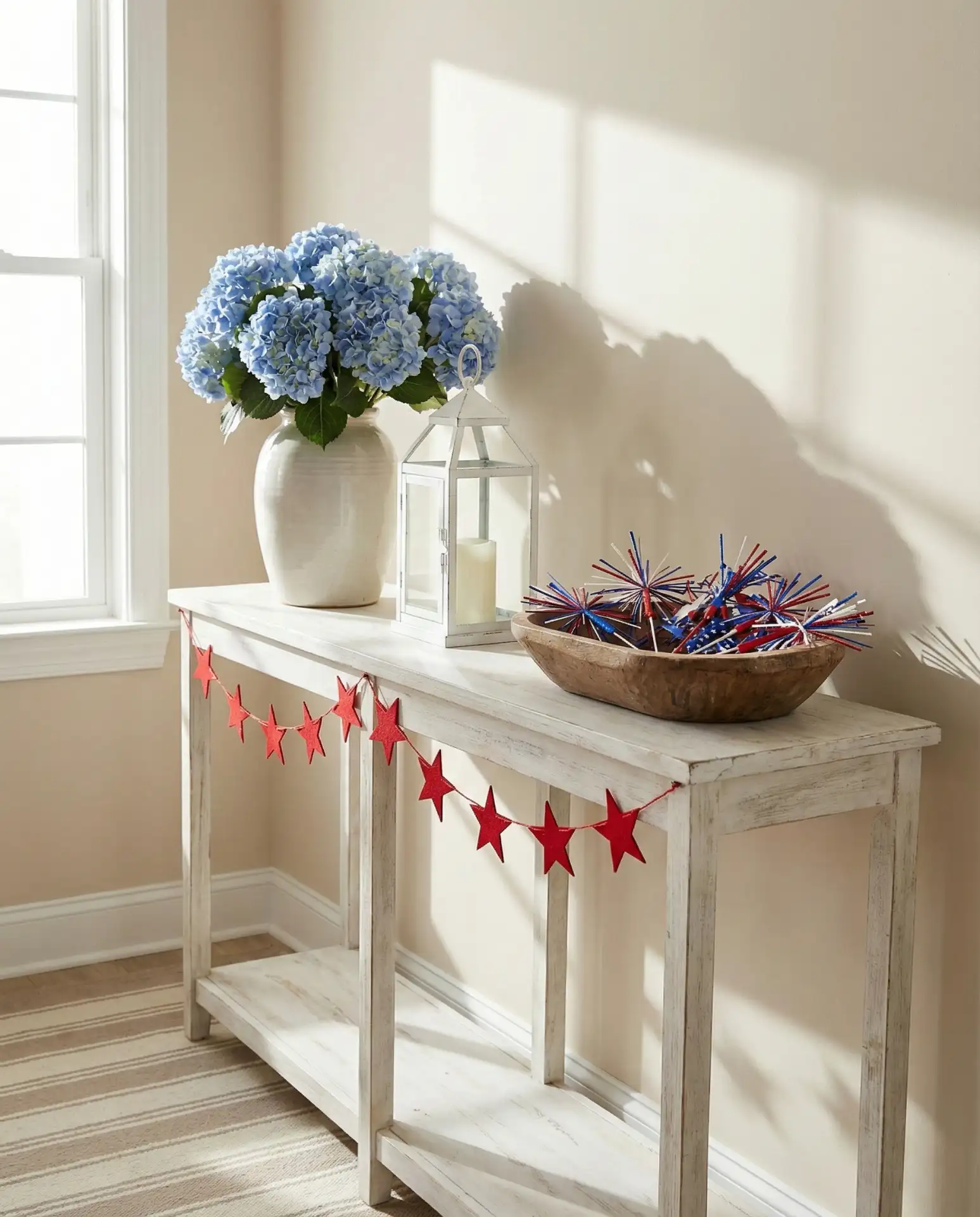 Fourth of July Patriotic Entry Table 2