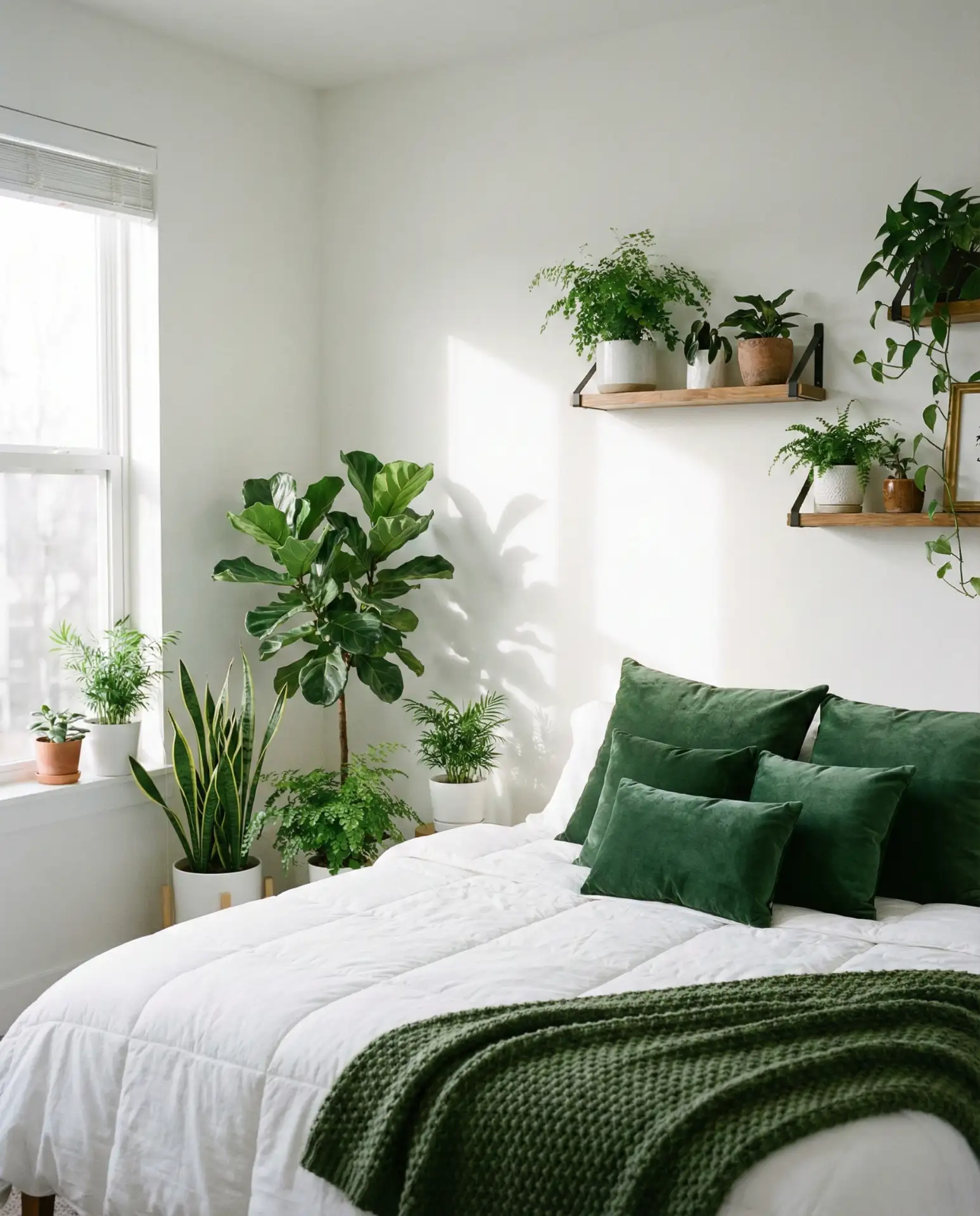 Green and White Botanical Balance 2