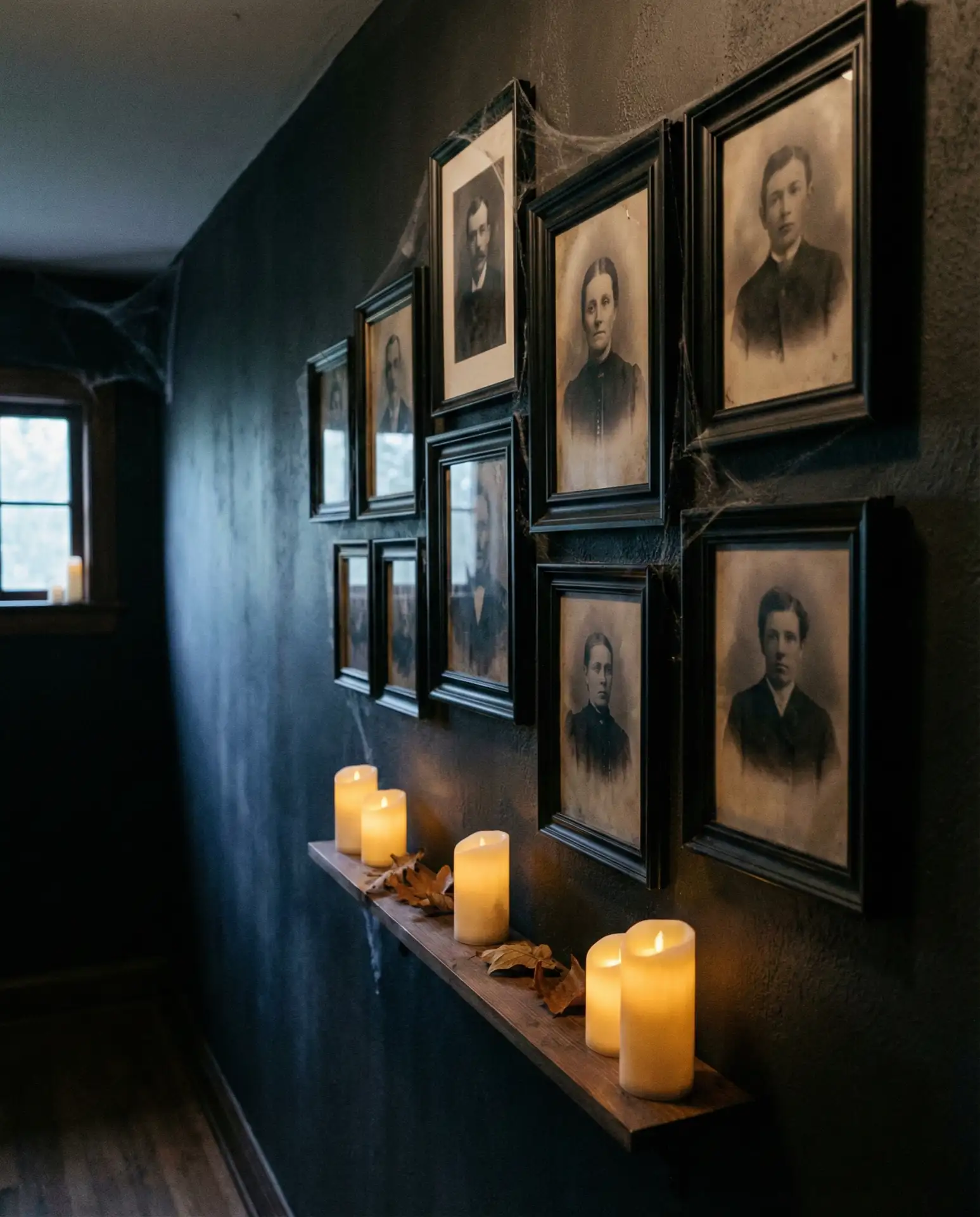 Halloween Spooky Portraits and Candles 1