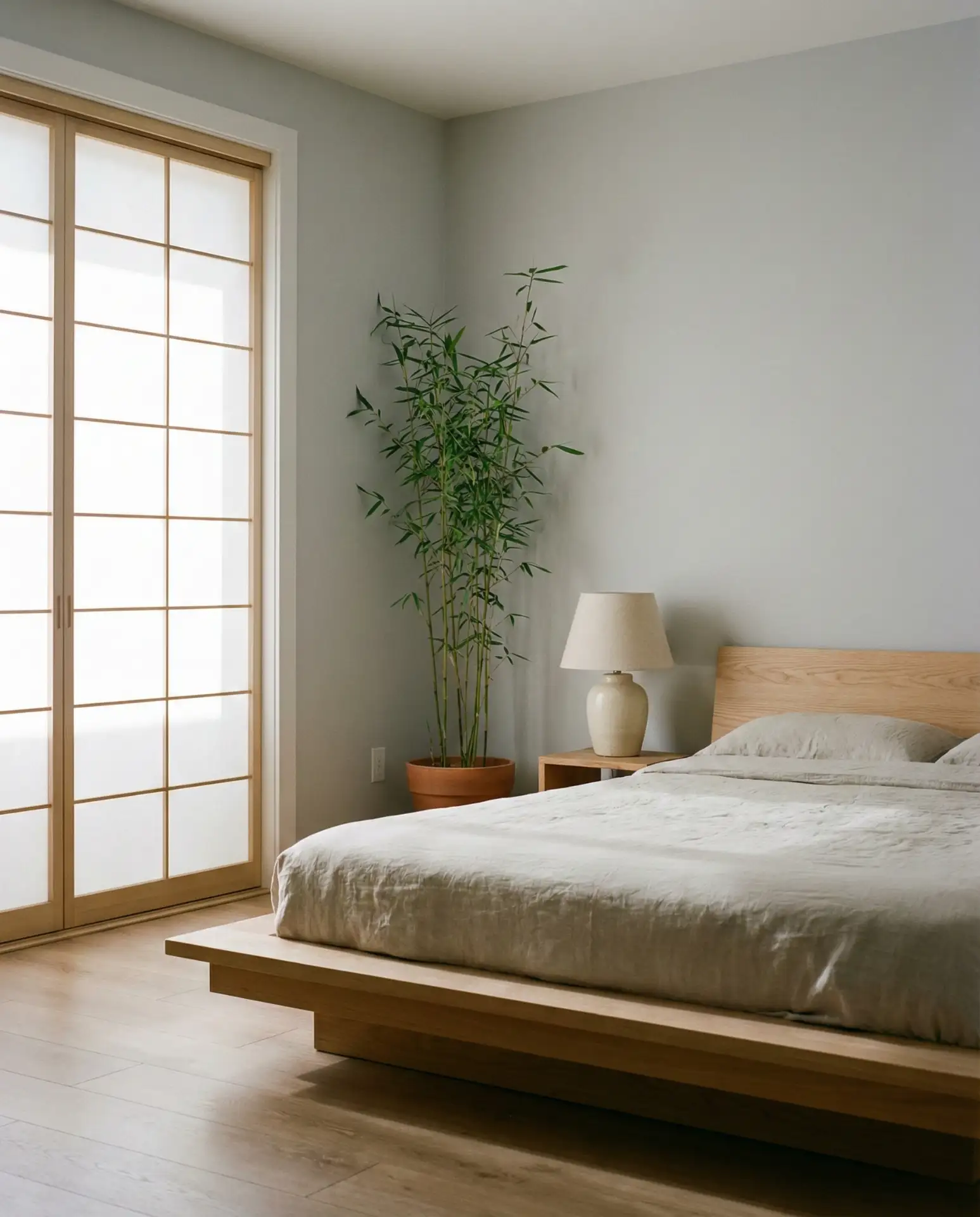 Japan-Inspired Scandinavian Bedrooms with Shoji Screens 2