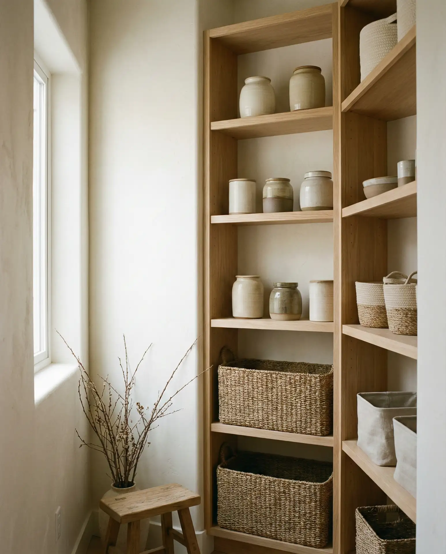Japandi-Inspired Minimalist Pantry 2